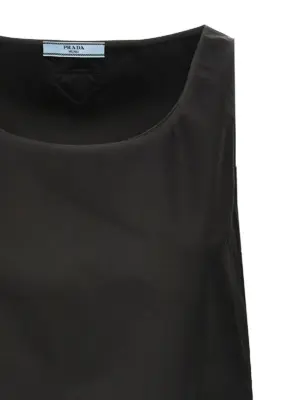 Re-Nylon mini dress Woman PRADA Black