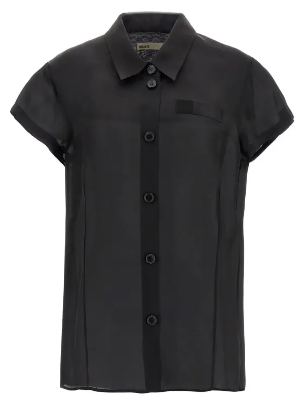 'Keefe' shirt KHAITE Black