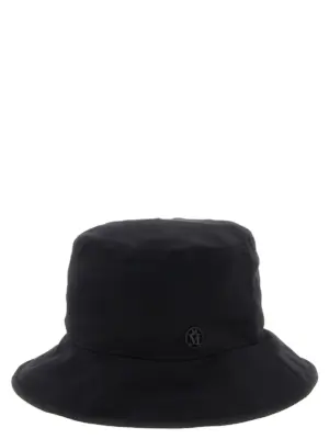 'Angele' hat 2422023001BLACK MAISON MICHEL Black