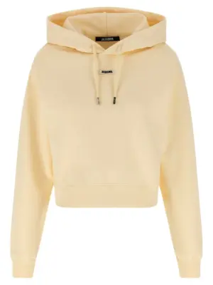 'Le Hoodie Gros Grain' sweatshirt JACQUEMUS Beige