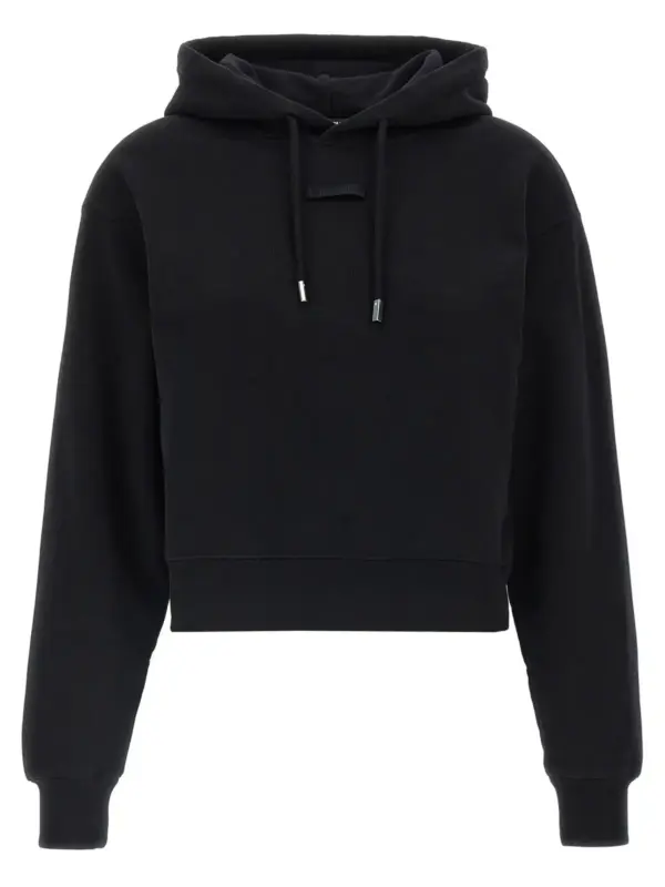 'Le Hoodie Gros-Grain' hoodie JACQUEMUS Black