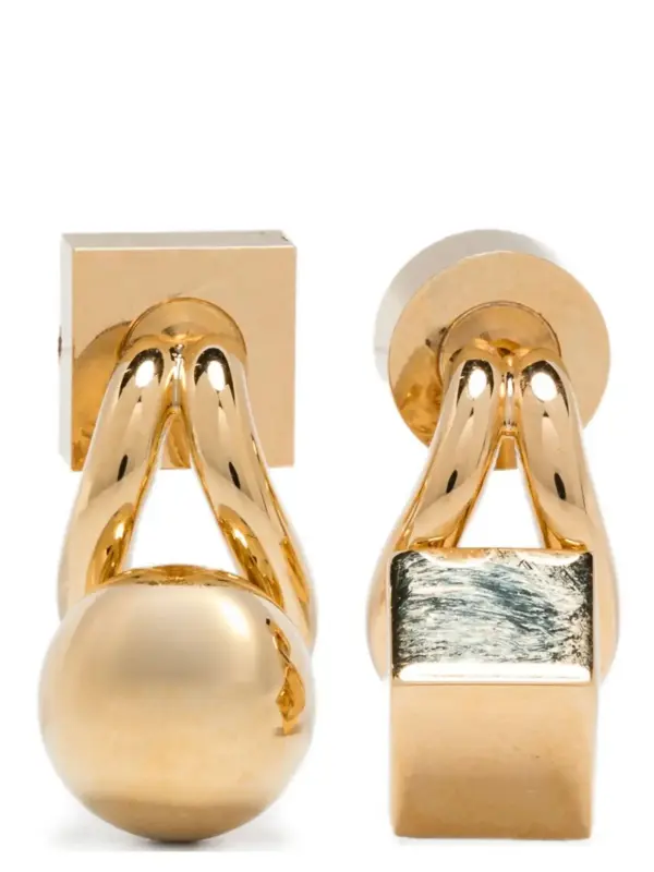 'Les Puces Nodo' earrings JACQUEMUS Gold