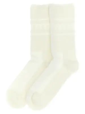 Logo socks 2501045S101 SACAI White