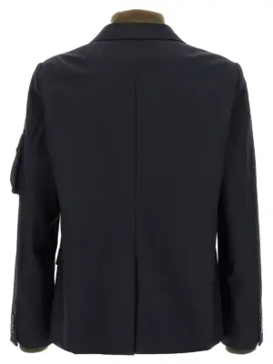 Bomber insert blazer Man SACAI Blue