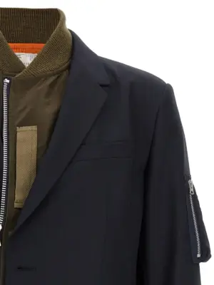 Bomber insert blazer 70% polyester