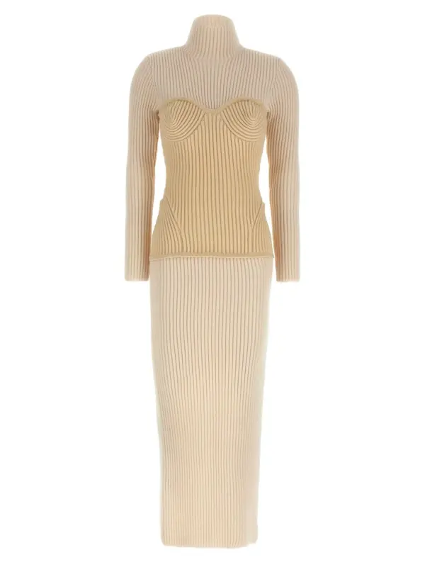 Corset dress JEAN PAUL GAULTIER White