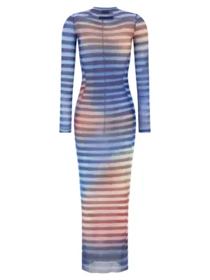 'Air' dress 2503WDR030M005P565034 JEAN PAUL GAULTIER Multicolor