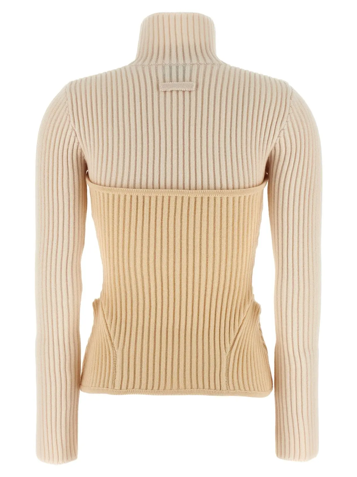 Светр Jean Paul Gaultier Corset Білий 2 Corset sweater 2503WPO005K0010103 JEAN PAUL GAULTIER White