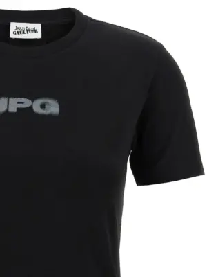'The Black JPG Baby Tee' T-shirt Woman JEAN PAUL GAULTIER Black