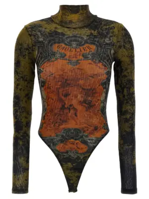 'Médaillon' bodysuit JEAN PAUL GAULTIER Multicolor