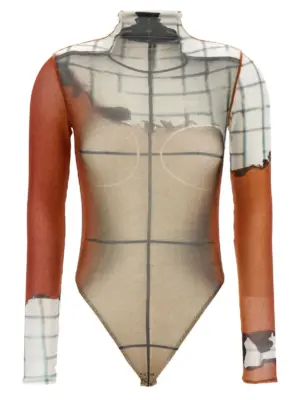'The Fire' bodysuit JEAN PAUL GAULTIER Multicolor
