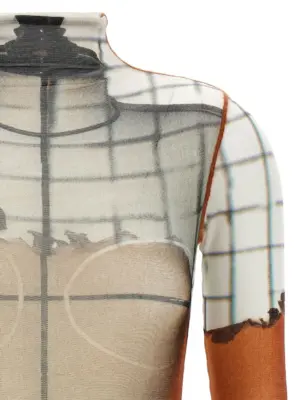 'The Fire' bodysuit Woman JEAN PAUL GAULTIER Multicolor