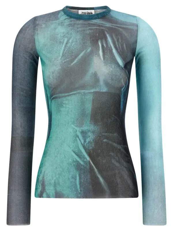 'Water' top JEAN PAUL GAULTIER Multicolor