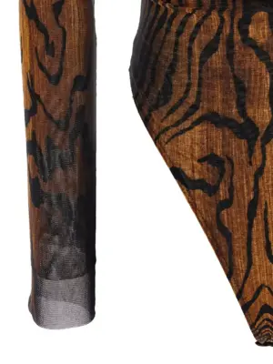 'The Wood' bodysuit 100% polyamide JEAN PAUL GAULTIER Multicolor