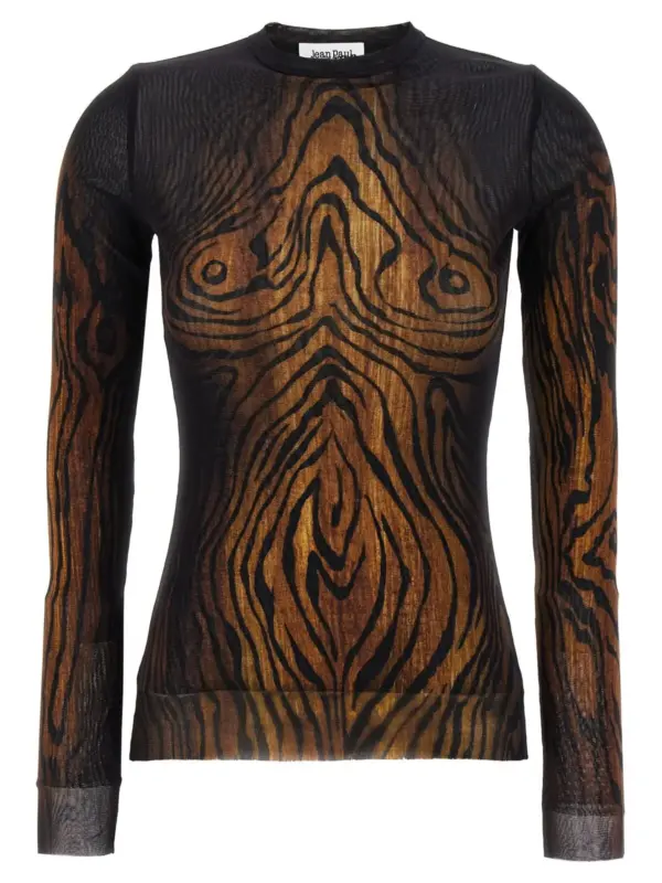 'Wood' top JEAN PAUL GAULTIER Multicolor