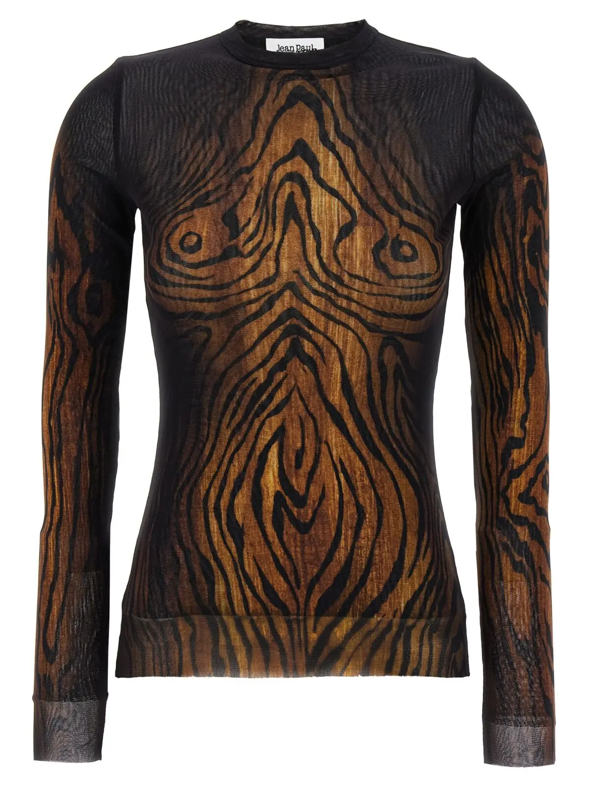 Топ Jean Paul Gaultier Wood Багатокольоровий 1 'Wood' top JEAN PAUL GAULTIER Multicolor