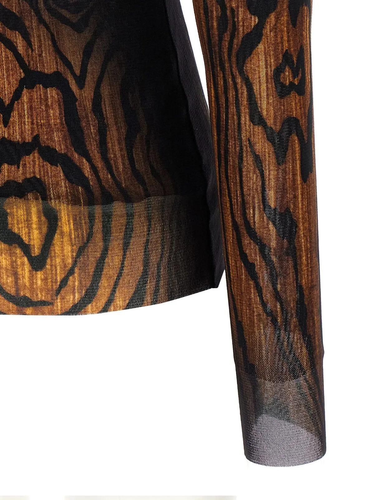 Топ Jean Paul Gaultier Wood Багатокольоровий 4 'Wood' top 100% polyamide JEAN PAUL GAULTIER Multicolor