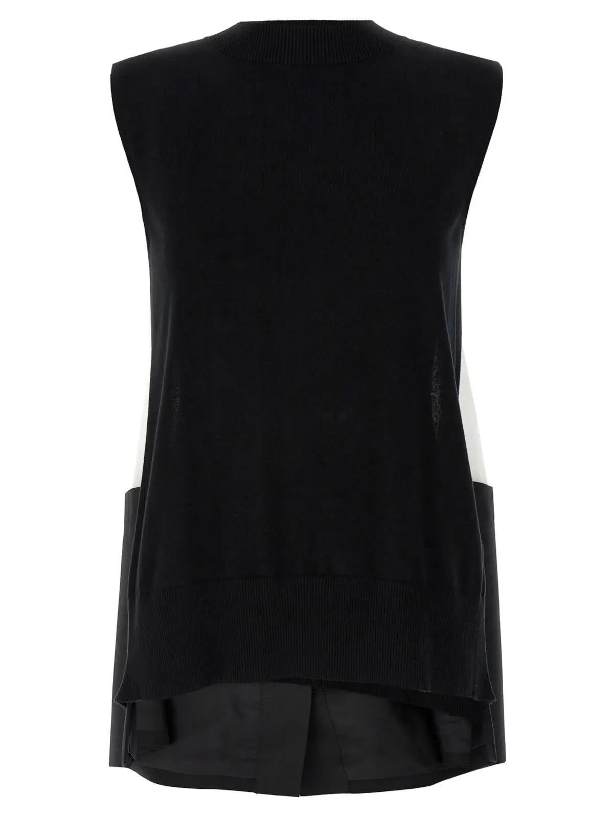 Жилет Sacai Patchwork Чорно-білий 1 Patchwork vest SACAI White/Black