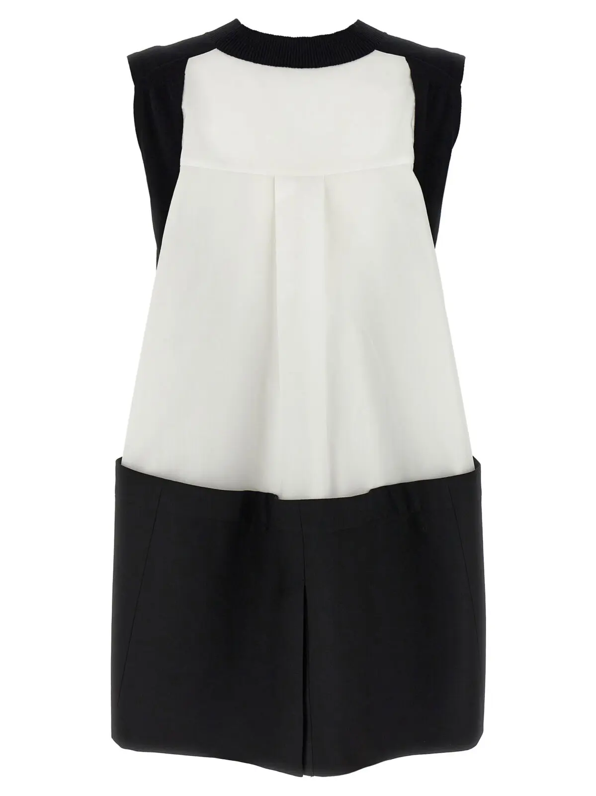 Жилет Sacai Patchwork Чорно-білий 2 Patchwork vest 2507850004 SACAI White/Black