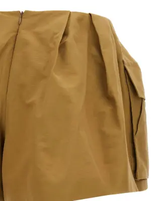 Cargo skort 60% cotton 40% nylon SACAI Beige