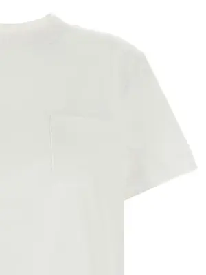 Flounced T-shirt Woman SACAI White