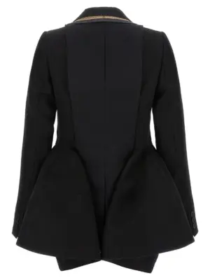 Multilayer blazer 2507936001 SACAI Black