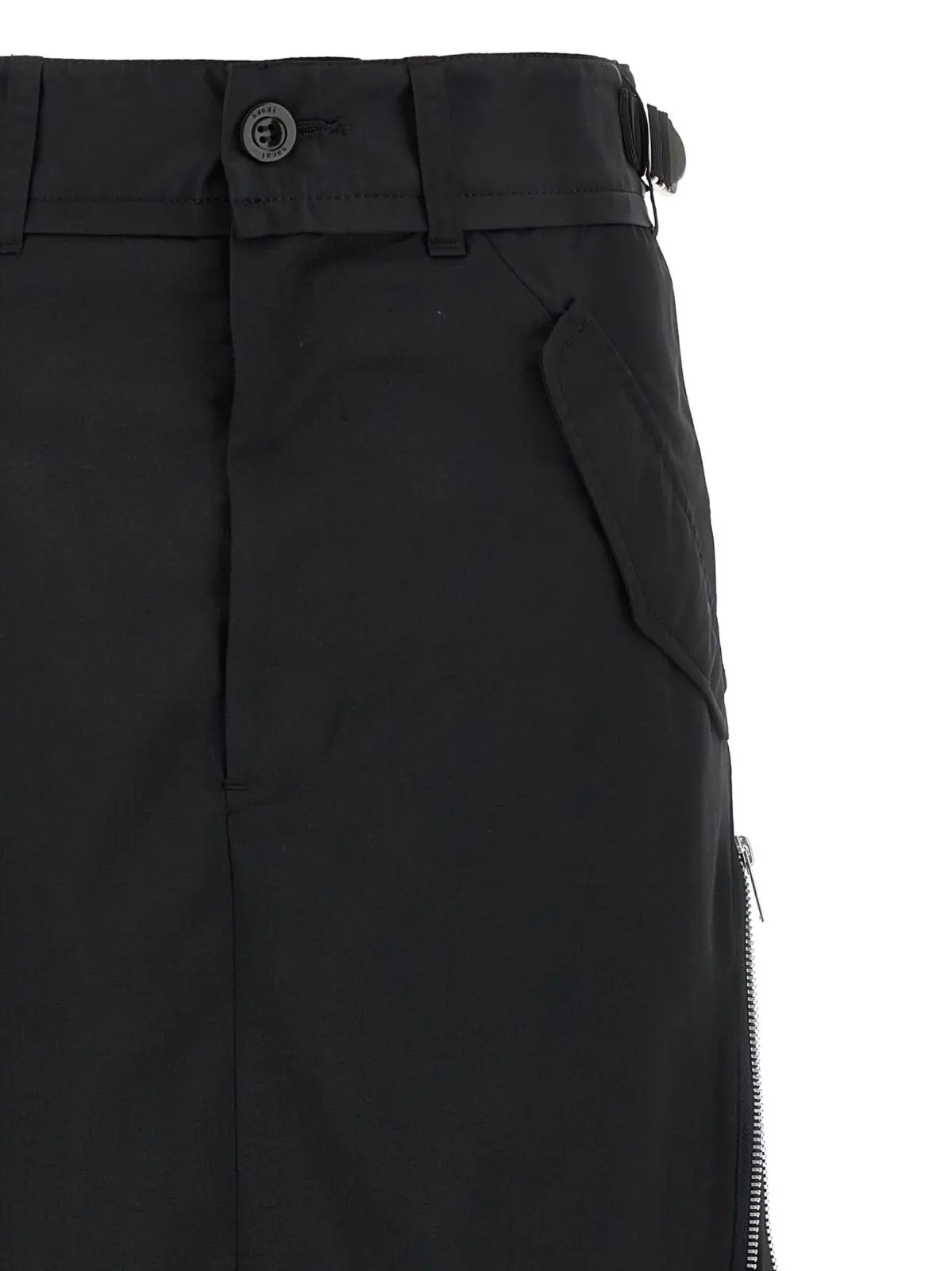 Спідниця Cargo Mix Sacai Чорна 3 'Cargo Mix' skirt Woman SACAI Black