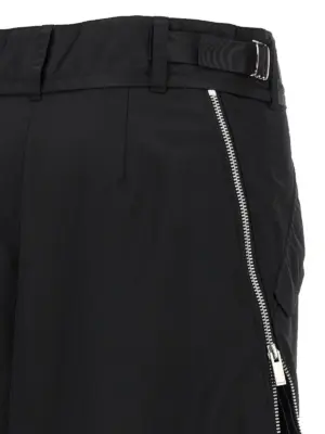 'Cargo Mix' skirt  SACAI Black