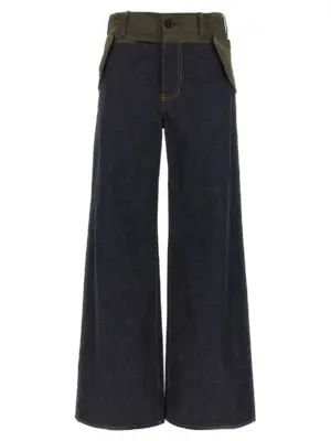 'Denim Pants' jeans SACAI Multicolor