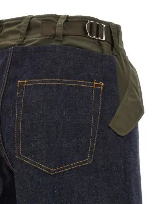 'Denim Pants' jeans 100% cotton SACAI Multicolor