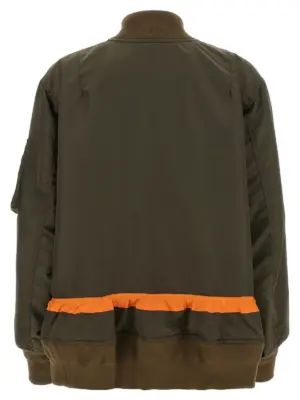 Drawstring bomber jacket 2507992531 SACAI Beige