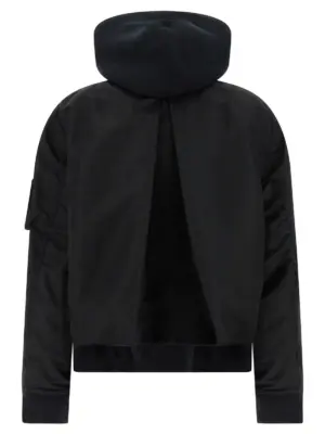 'Sponge' hoodie 2508059001 SACAI Black