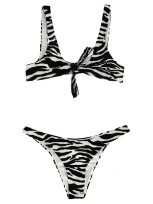 'Estate Meravigliosa' bikini THE ATTICO White/Black
