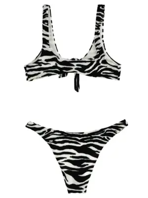 'Estate Meravigliosa' bikini 250WBC00011020 THE ATTICO White/Black