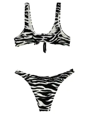 'Estate Meravigliosa' bikini 250WBC00011PAA014PR020 THE ATTICO White/Black
