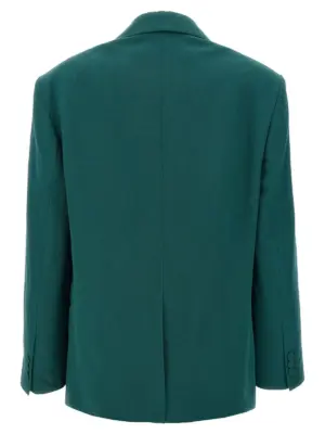 'Birdy' blazer 2510104071527508 DRIES VAN NOTEN Green