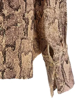 'Celina Bis' shirt 100% viscose DRIES VAN NOTEN Pink