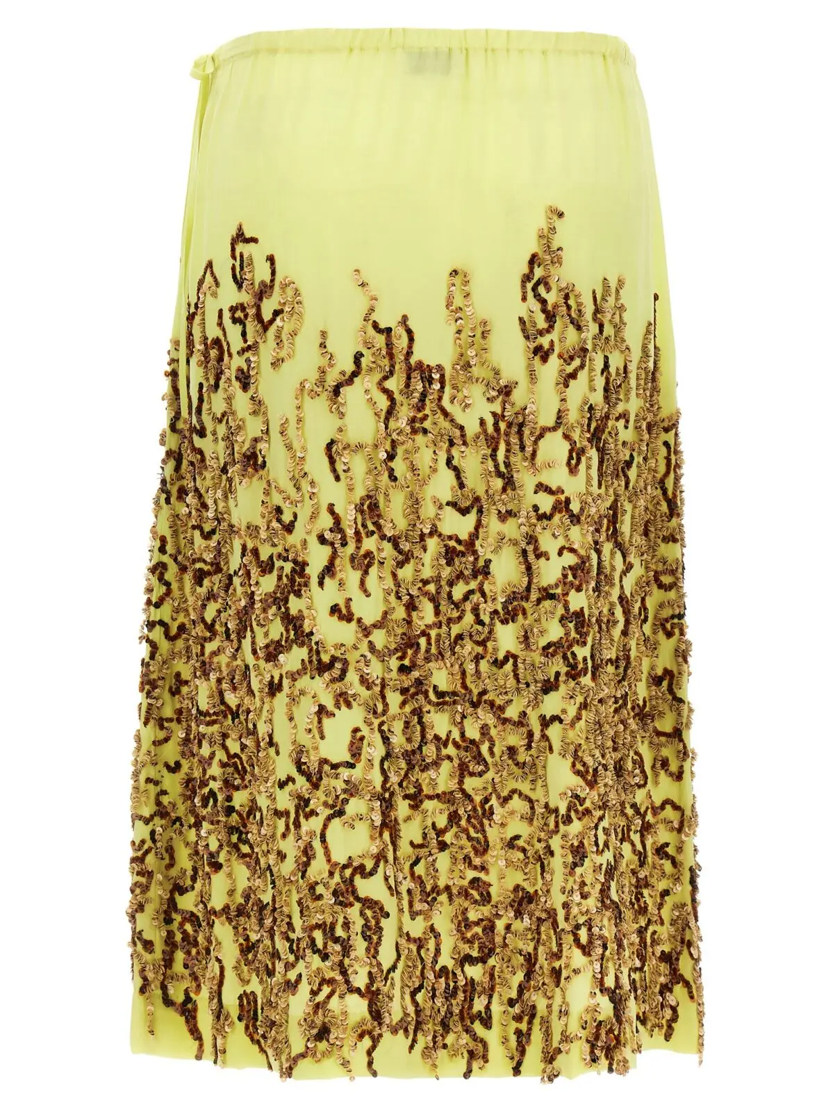 Спідниця Salga Dries Van Noten Жовта 2 'Salga' skirt 2510108371486201 DRIES VAN NOTEN Yellow