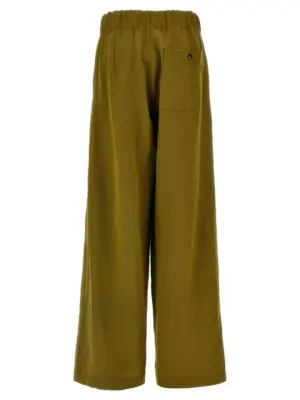 'Pila' pants 2510109091527606 DRIES VAN NOTEN Green