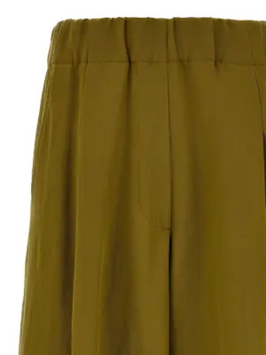 'Pila' pants Woman DRIES VAN NOTEN Green