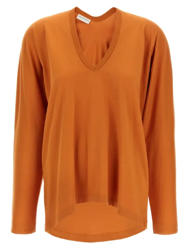 'Hena Bis' T-shirt DRIES VAN NOTEN Orange