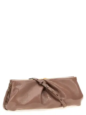 Patent clutch 251011518186705 DRIES VAN NOTEN Pink