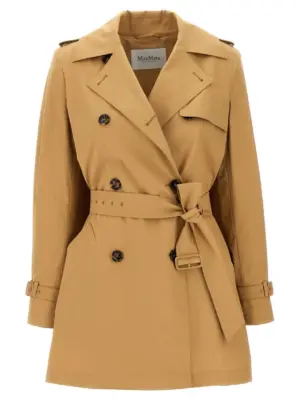 'Landa' raincoat MAX MARA Brown
