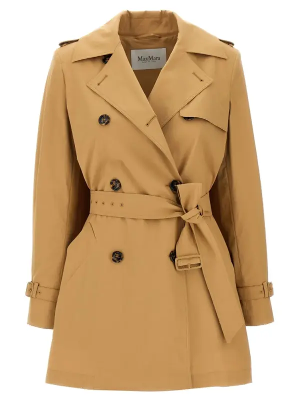 'Landa' raincoat MAX MARA Brown