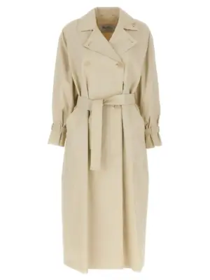 'Ronco' trench coat MAX MARA Beige