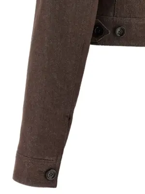 'Carpa' blazer 100% cotton MAX MARA Brown