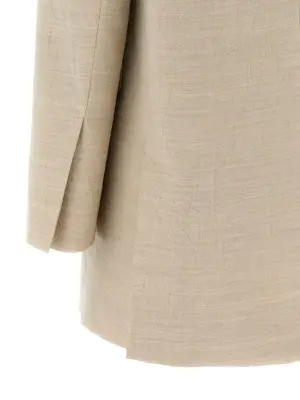 'Acacia1234' blazer 100% virgin wool MAX MARA Beige