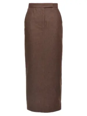 'Pianosa' skirt MAX MARA Brown