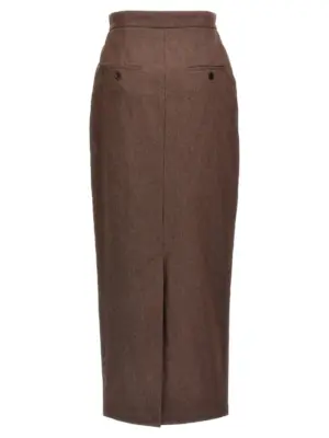'Pianosa' skirt 2511101013600002 MAX MARA Brown