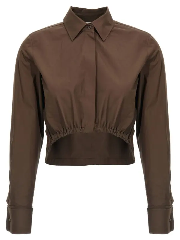 'Angio' shirt MAX MARA Brown